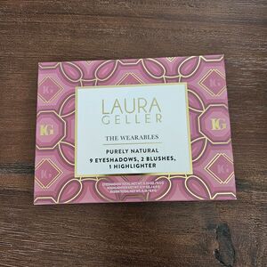 LAURA GELLER The Wearables Purely Natural Eyeshadow and Blush Pallet NEW